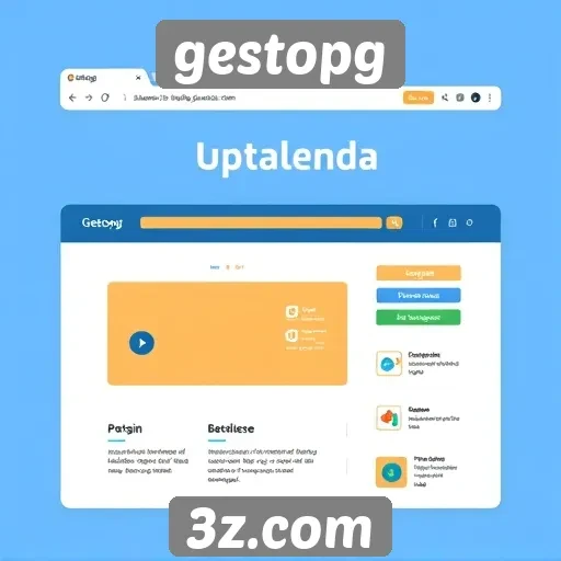 Análise da interface do usuário do site gestopg